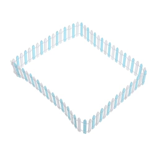 OFFSCH Mini Recinzione Affascinante per Bordure da Giardino Facile da Installare Versatile per Decorare Il Tuo Giardino