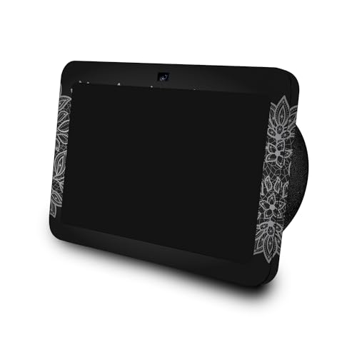 Image of Skin Compatible with Amazon Echo Show 8 (3rd Gen, 2023) - Floral Lace - Premium 3M Vinyl Protective Wrap Decal Cover - Easy to Apply, Crafted in The USA by MightySkins