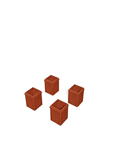 Vita VA81012 Short Base moldings Decorative pergola Trim, Brown