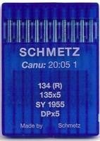 Schmetz Agujas industriales para máquina de coser: 134 (R) - 120/19 (caja de 100) - Compra 2 obtener 3 ª GRATIS + Enhebrador de agujas (3 cajas por el precio de 2)