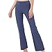 Produktbild PRJN Frauen Casual Boot Cut Yogahosen Damen Stretch Softy Hosen Pilates Workout Gym Leggings Frauen Yoga Hosen Yogahosen Jogger Sporthosen Casual Pilates Workout Laufhosen Lässige Sporthose für Damen