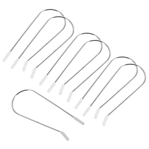 Healeved 20piezas Pinzas De Seguridad Para Rizadores Repuestos De Inoxidable Principiantes y Profesionales Healeved 20piezas Pinzas De Seguridad Para Rizadores Repuestos De Inoxidable Principiantes y Profesionales
