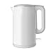 Produktbild 1.7Liter Wasserkocher Edelstahl, Automatische Abschaltung Durch BPA Frei, ÜBerhitzungsschutz, Trockenlaufschutz, 1800W Temperaturauswahl, Abschaltautomatik, Warmhaltefunktion,White
