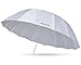 Westcott 4632 7-Feet White Diffusion Parabolic Umbrella