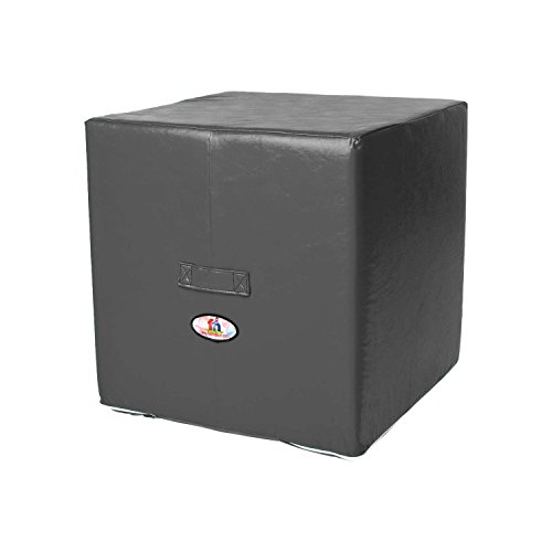 Image of Foamnasium Large Block, Indoor Foam Playset, Soft Toddler and Active Kids Play Foam Block for Crawling, Climbing, and Jumping, Made in the US, Black