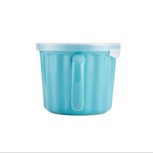 Farberware 16 oz Ceramic Soup Mug with Lid - image 3