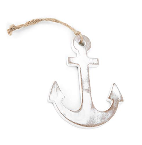 Deko-Anker zum Aufhängen: Maritime Deko aus Holz, Wanddeko Maritim,...
