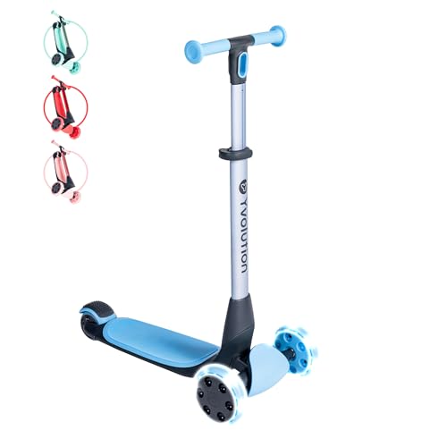 Yvolution Patinete YGlider Nua Azul de 3 Ruedas