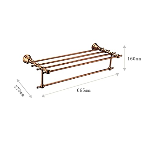 Support à la mode et moderne étagère de rangement murale pour serviettes - 3