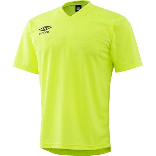 アンブロ(Umbro) TM ベーシックセカンダリーシャツ 半袖 フラッシュイエロー Mサイズ UBS7637