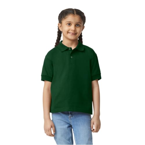 Image of Gildan Kids' DryBlend Short Sleeve Polo, Style G8800b, 3-Pack
