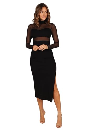 Petal & Pup Women's Farrow Long Sleeve Midi Dress
