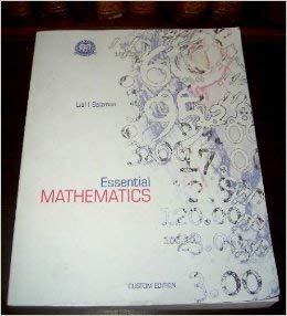 Paperback Essential Mathematics Book