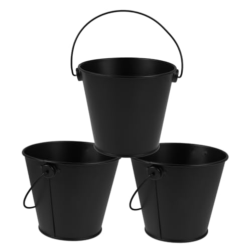 MERRYHAPY Grill Accessories Barbecue Oil Bucket Grill Drip Pan Tinplate Oil Collector for Outdoor BBQ Grease Container