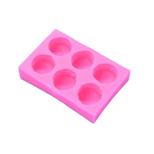Hemasa Molde de silicona para velas de macarrón, jabón y chocolate, para hacer velas, regalo hecho a mano