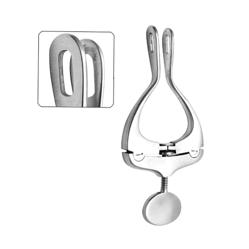 DrTail Small Animal Dental Mouth Retractor – Adjustable Stainless Steel Veterinary Tool for Oral Care and Procedures on Dogs, Cats, and Pets.