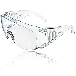 Lentes De Seguridad Laboratorio Dräger X-pect 8110 | Cubregafas protectoras | Lentes de seguridad antivaho | Para laboratorio, agricultura, industria | 1 gafa