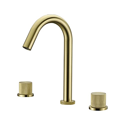 Robinet mitigeur de lavabo en laiton massif style haut de gamme noir