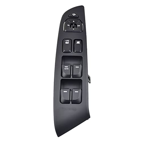 Interrupteur Lève-Vitre Gauche Pour Hyundai IX35 2010-2012 | Référence 935702S000 - Noir, Plastique ABS - 6