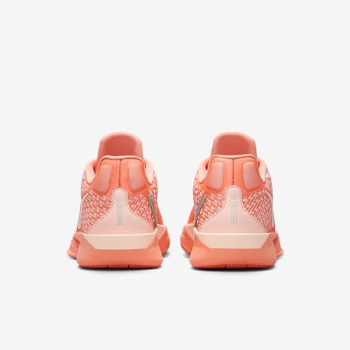 Nike Sabrina 2 Basketball Shoes (FQ2174-801, Apricot Agate/Washed Coral/Washed Teal/Light Bone) 6