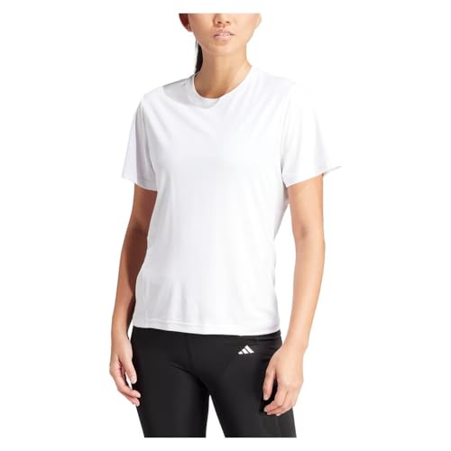 adidas Damen Designed for Training T-Shirt, Weiss/opulenter Garten, Mittel – Ansicht 4