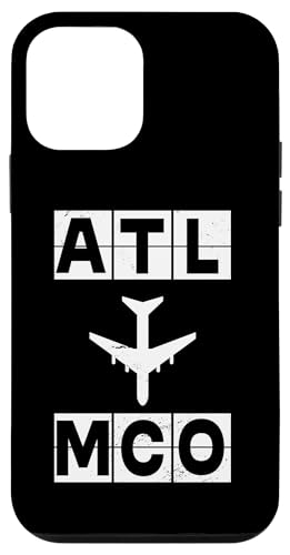 ATL to MCO ��s�@���[�g ��`�R�[�h �A�g�����^ �I�[�����h �X�}�z�P�[�X iPhone 12 mini �p