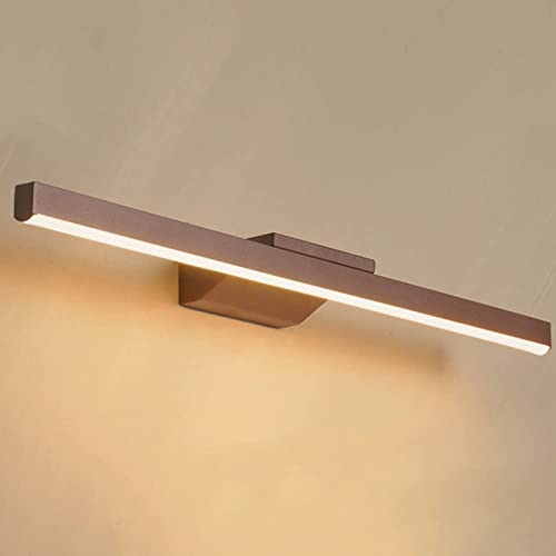 Linterna de pared de aluminio rectangular elegante para resolver esquinas oscuras en casa