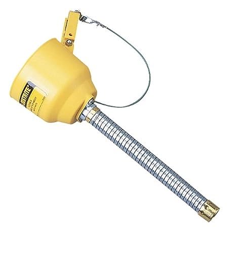 Image of Justrite 14411 13 1 /2 inch x 1 inch O.D Bolt-On Funnel Attachment for Type II Safety Can