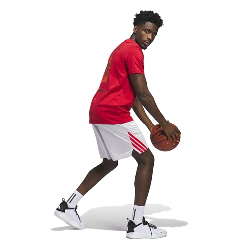 Image of adidas Men's Basketball Legends 3-Stripes Shorts
