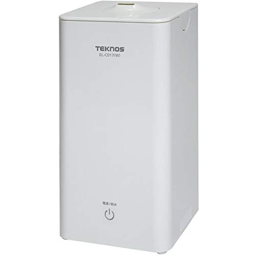 Amazon.co.jp: EL-C017-W テクノス 超音波式加湿器 1.0L
