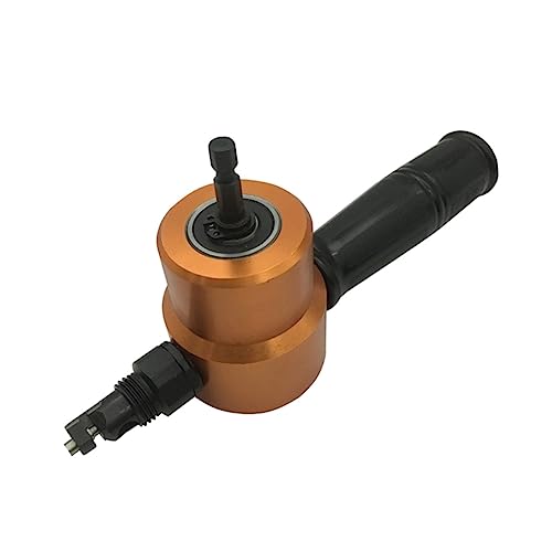 Cutter métal double tête 360° pour perceuse et découpe tôle - 2