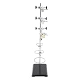 NIGORIY Laboratory Support Stand with Rust-Proof Iron Base for Chemistry Physics Experiments 60cm