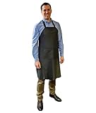 Ravill Waterproof Apron for Dishwashing - For Women and Men - With Large Pocket - 35 Inches Long -...