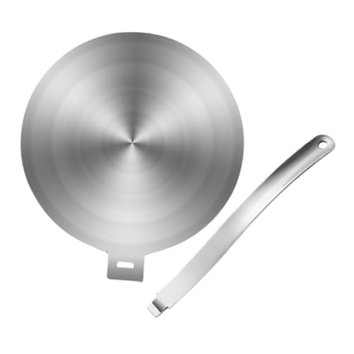 NAMOARLY Stovetop Heat Conduction Plate Induction Heat Diffuser Stainless Steel Plate Suitable for Iron Ceramic Pots