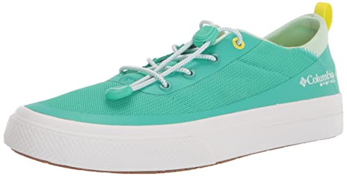 Columbia Women's Bonehead PFG, Electric Turquoise/White, 6.5