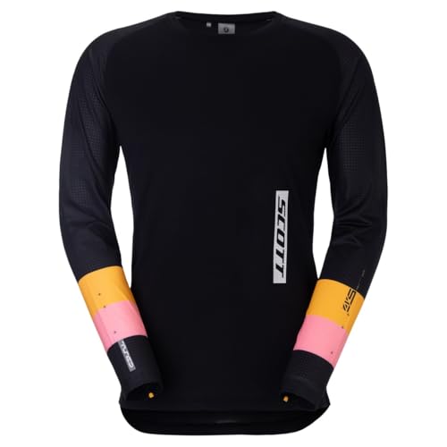 T-shirt Scott Tuned 2026 noir pour le sport et les loisirs quotidiens