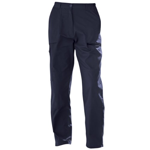 Regatta Womens/Ladies New Action Water Pants/Bottoms (10 US- Long) (Navy)