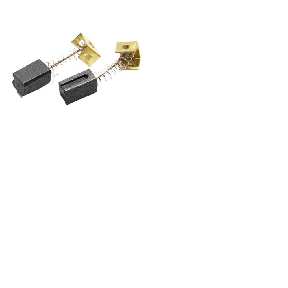 5 paia di spazzole in carbonio 6,4 x 7,9 x 12,5 mm 596071-00 per smerigliatrice angolare motori elettrici CD105 CD110 CD115 KG900