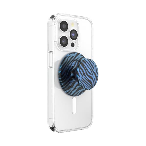 Image of PopSockets Phone Grip with Expanding Kickstand Compatible with MagSafe, Phone Holder, Wireless Charging Compatible - Zed