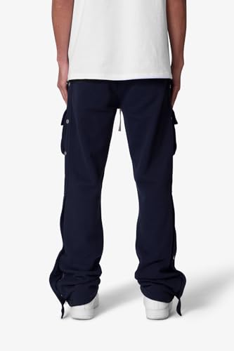 mnml Men's Snap Front Fleece Cargo Pants3