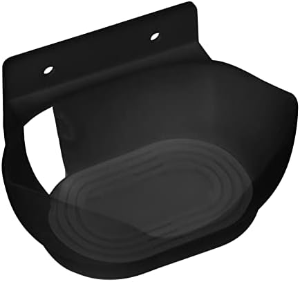 Portable Wall Mount Shelf Holder Stand for Google Nest Audio Bedroom (Black) image 4