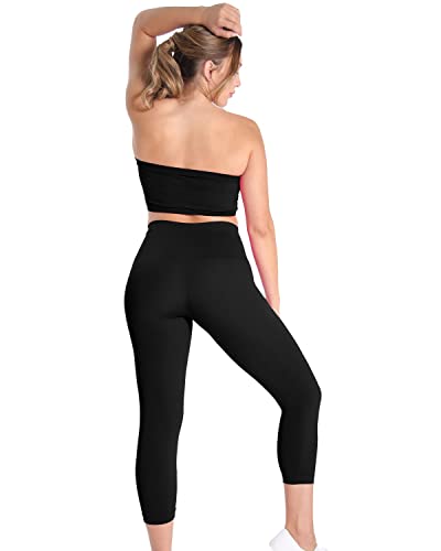 Image of SlimMe High Waisted Shapewear Leggings, Tummy Control Compression
