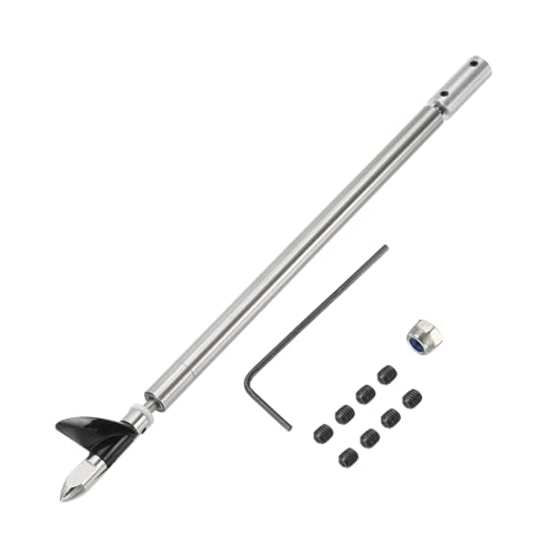 Eje de transmisión de acero inoxidable con hélice de 36mm para maquetas navales de precisión