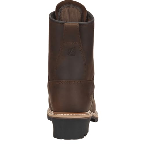 Carolina Elm 8" Internal Metguard Insulated Waterproof Steel Toe Work Boots for Men - 600G Thinsulate, with Oil & Slip Resistant Outsole, EH-Rated4