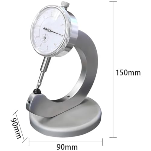 Medidor de Grosor de Lentes Mecánico 0-10 mm miniatura 5