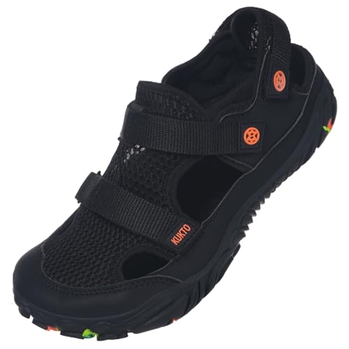 Image of Mens Womens Water Shoes Barefoot Beach Sandals | Wide Width,Slip-On,Quick Dry,Swim Aqua Shoes,Arch Support,Breathable,Hiking Sandal,Breathable,Minimalist,Non Slip