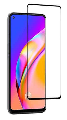 Image of HD Tempered Glass Screen Protector Compatible For Oppo F21 Pro, F21s Pro With Edge To Edge Coverage And Easy Installation Kit