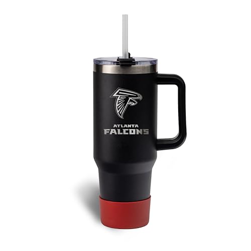 Image of The Memory Company Officially Licensed NFL - Atlanta Falcons 46oz Game Day Tumbler with Laser Engraved Team Logo