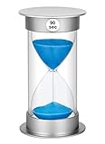 SuLiao 90 Second Sand Timer, Giant Plastic Unbreakable Hourglass Sand Clock for kids Games Classroom