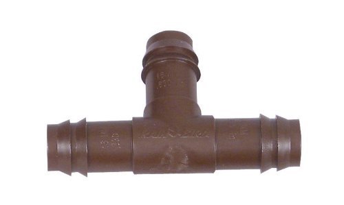 Tees barbelé 1,27 cm Rain Bird BT50 pour créer des dérivations dans le potager
